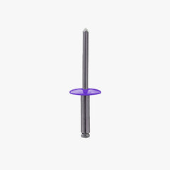 A4 Stainless Steel Dome Head Large Flange Rivet - 4.8 x 22 x 16 - 100 Pack