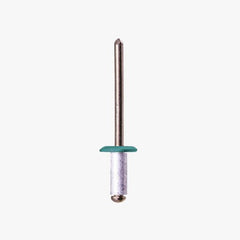 Aluminium/Stainless Dome Head Large Flange Rivet - 4 x 18 x 15 - 100 Pack - Mainline Products