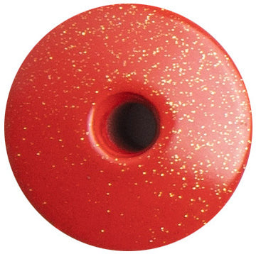 A wet painted panel rivet in red