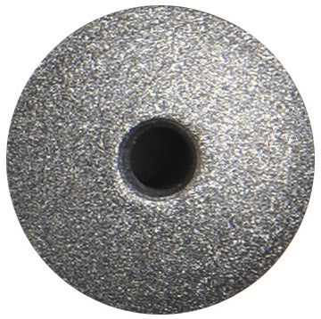 A wet painted panel rivet in dark silver