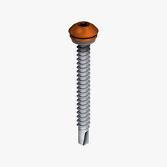 Bi Metallic Stainless Steel Steel Self Drilling Low Profile Screws - 5.5 x 50 x 12mm